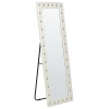 Beliani Miroir Sur Pied En Cuir PU Blanc 50 X 150 Cm ANSOUIS -magasin Vente-unique miroir sur pied en cuir pu blanc 50 x 150 cm ansouis 13959012 38677480 1140x1140