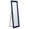 Beliani Miroir Sur Pied En Velours Bleu 50 X 150 Cm LAUTREC -magasin Vente-unique miroir sur pied en velours bleu 50 x 150 cm lautrec 13959064 38677674 1140x1140