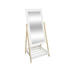 Atmosphera, Createur D'Interieur Miroir Sur Pied Enfant H102 Cm Blanc Atmosphera
