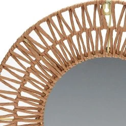 Other Miroir Tissé Dans Un Cadre En Papier Gris, Bohème Rond 45 Cm 8 Other Miroir Tissé Dans Un Cadre En Papier Gris, Bohème Rond 45 Cm -magasin Vente-unique miroir tisse dans un cadre en papier gris boheme rond 45 cm 13798278 38150528 1140x1140