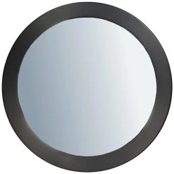 Ideanature Miroir Rond Bord Large En Métal 50 Cm Noir. -magasin Vente-unique mrioir rond bord large en metal 50 cm noir 14044738 38981744 1140x1140