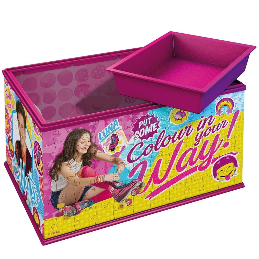 Ravensburger Boîte De Rangement Puzzle 216 Pièces : Soy Luna Girly Girl 4 Ravensburger Boîte De Rangement Puzzle 216 Pièces : Soy Luna Girly Girl – Image 2