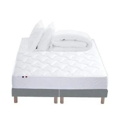 Idliterie Pack ASTRE Ensemble Matelas Ressorts + Sommier + Couette + Oreillers -... 9 Idliterie Pack ASTRE Ensemble Matelas Ressorts + Sommier + Couette + Oreillers -... -magasin Vente-unique pack astre ensemble matelas ressorts sommier couette oreillers made in france 13763366 38031020 1140x1140