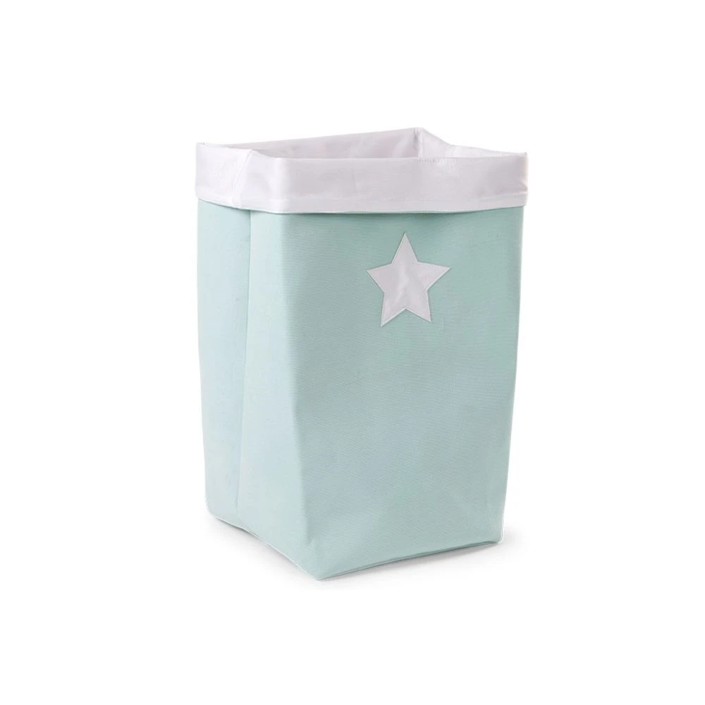 Childwood Panier Pliable Mint White 32x32x60 3 Childwood Panier Pliable Mint White 32x32x60