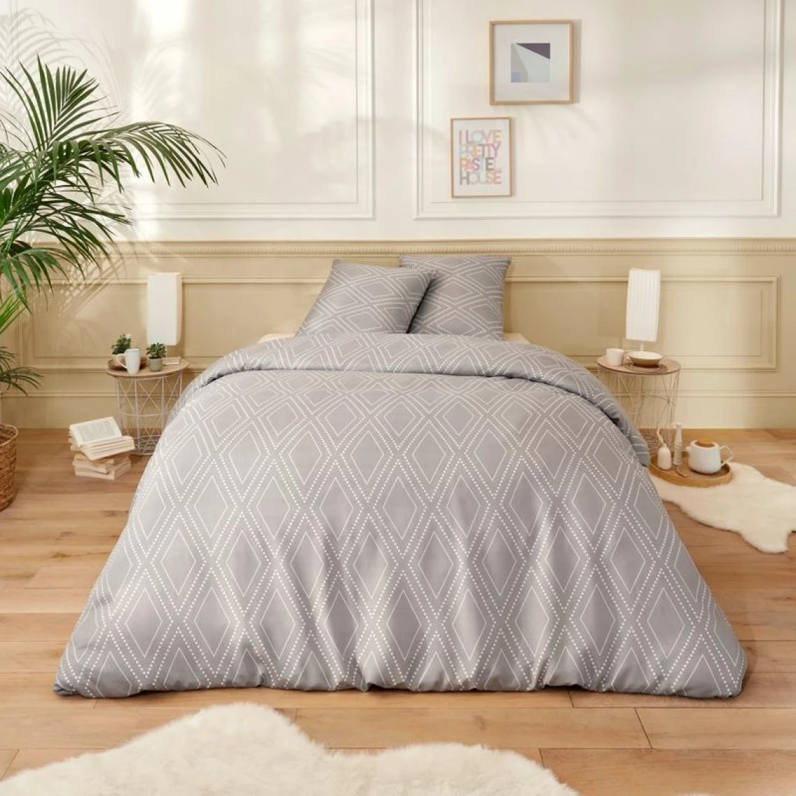 Parure 140x200 Cm DREAMEA DIAM 4 Parure 140x200 Cm DREAMEA DIAM – Image 2