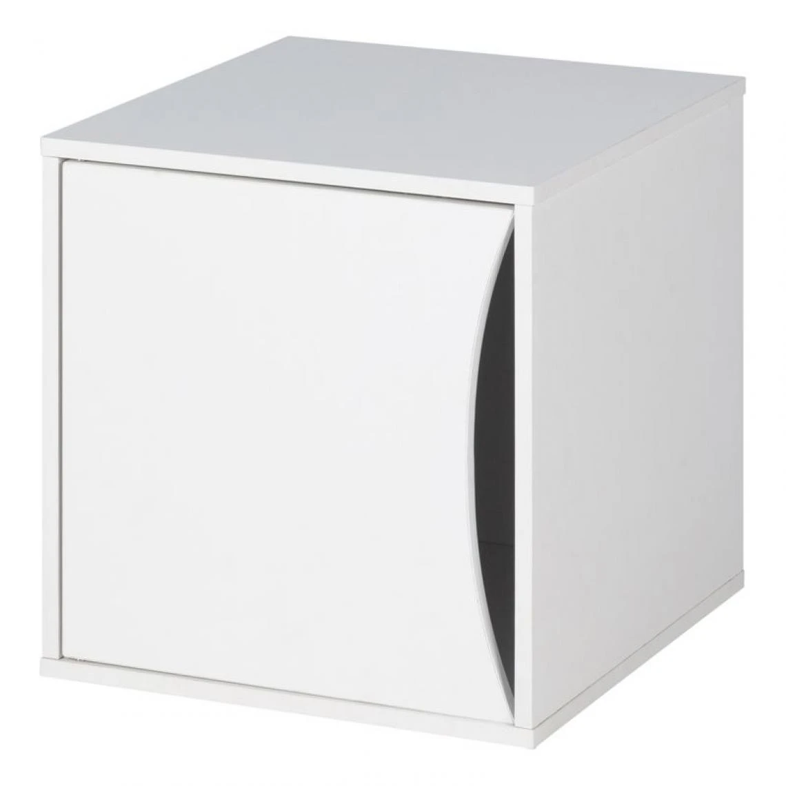 BUT Porte Cube NEXT 3 Blanc 5 BUT Porte Cube NEXT 3 Blanc – Image 3
