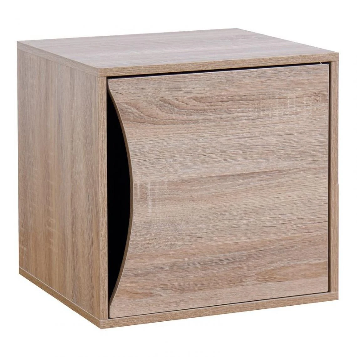 BUT Porte Cube NEXT 3 Imitation Chêne 4 BUT Porte Cube NEXT 3 Imitation Chêne – Image 2