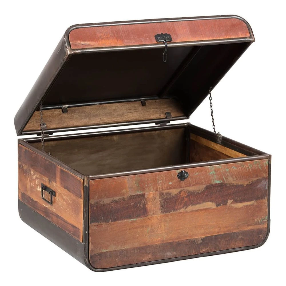 Altobuy Replay - Malle De Rangement Aspect Vieilli 4 Altobuy Replay - Malle De Rangement Aspect Vieilli – Image 2