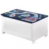 Roba Coffre De Rangement Pour Jouets Racer Bleu 60x32x30 Cm MDF