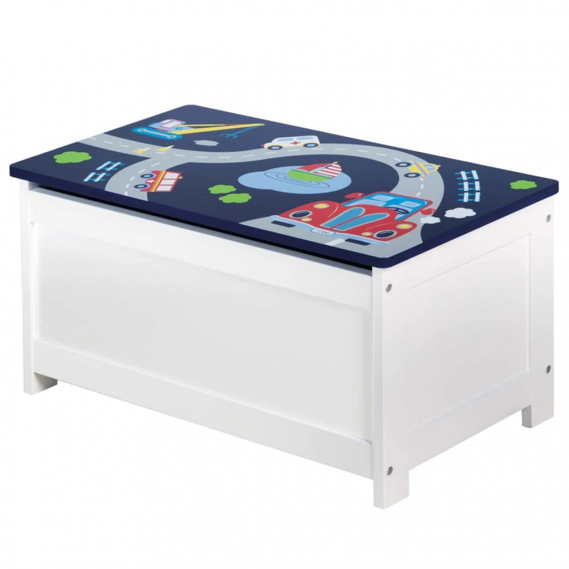 Roba Coffre De Rangement Pour Jouets Racer Bleu 60x32x30 Cm MDF 3 Roba Coffre De Rangement Pour Jouets Racer Bleu 60x32x30 Cm MDF