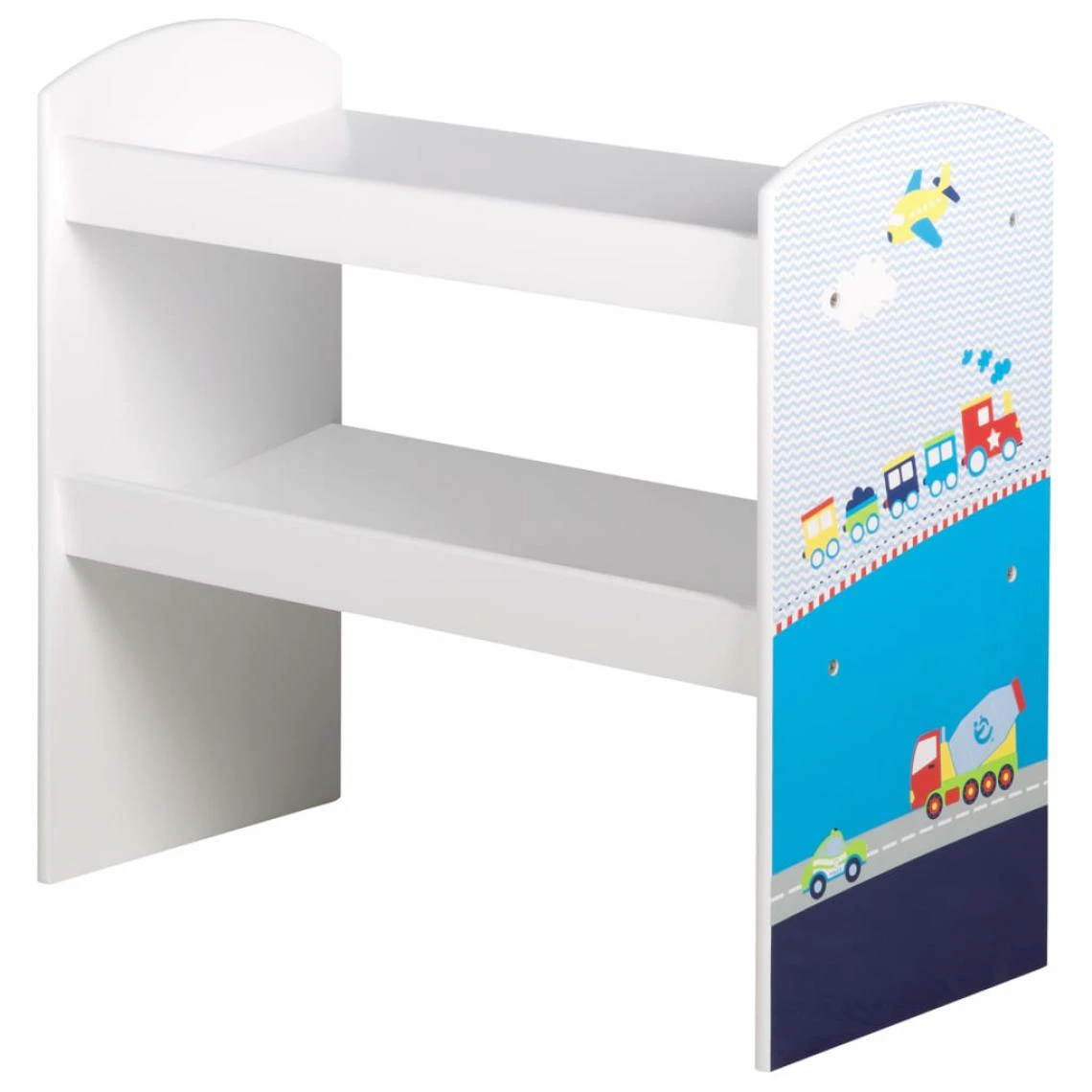 Roba Unité De Rangement Pour Jouets Racer Bleu 63,5x30x60 Cm MDF 4 Roba Unité De Rangement Pour Jouets Racer Bleu 63,5x30x60 Cm MDF – Image 2