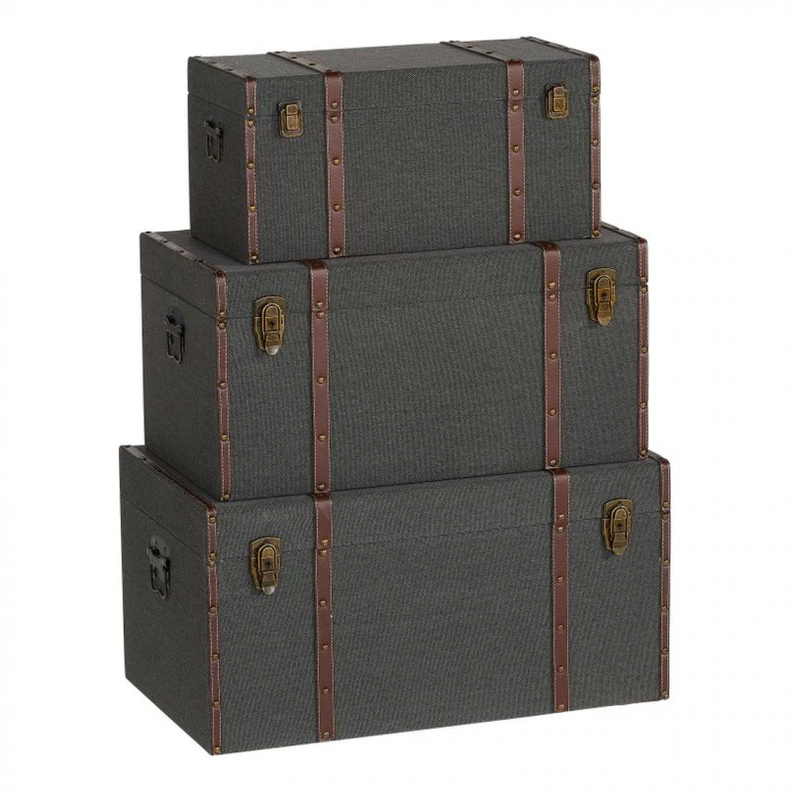 BUT Set 3 Malles BUFFALO Gris 3 BUT Set 3 Malles BUFFALO Gris