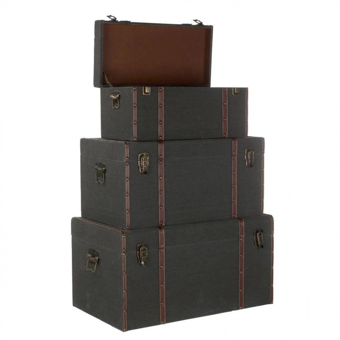 BUT Set 3 Malles BUFFALO Gris 5 BUT Set 3 Malles BUFFALO Gris – Image 3