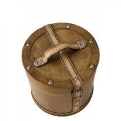 Dansmamaison Set De 2 Coffre Rond Bois Beige - L 27 X L 25,5 X H 26 Cm -magasin Vente-unique set de 2 coffre rond bois beige l 27 x l 255 x h 26 cm 11522638 30185562 1140x1140