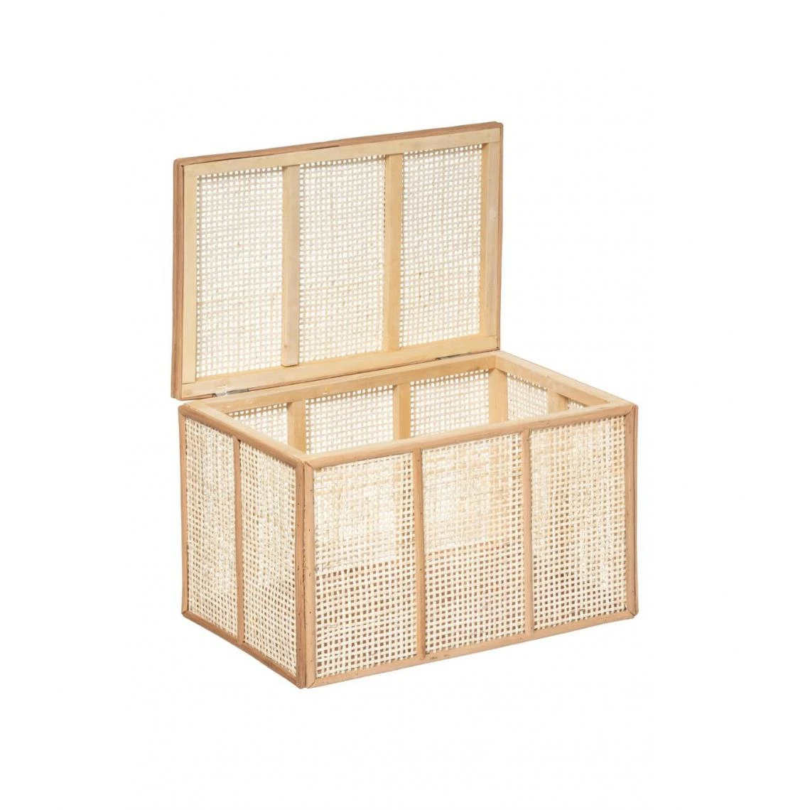 Atmosphera, Createur D'Interieur Set De 3 Malles De Rangement Cannage En Rotin 5 Atmosphera, Createur D'Interieur Set De 3 Malles De Rangement Cannage En Rotin – Image 3