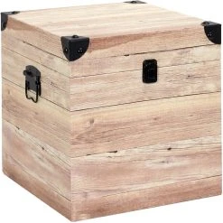 The Home Deco Factory Set De 3 Malles Impression Lames De Bois. -magasin Vente-unique set de 3 malles impression lames de bois 11775220 31085412 1140x1140