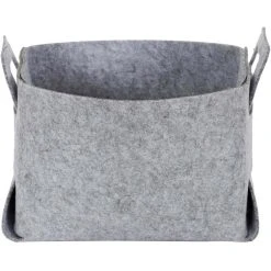 The Home Deco Factory Set De 3 Paniers De Rangement Pliable En Feutrine. 9 The Home Deco Factory Set De 3 Paniers De Rangement Pliable En Feutrine. -magasin Vente-unique set de 3 paniers de rangement pliable en feutrine 13620476 37469296 1140x1140