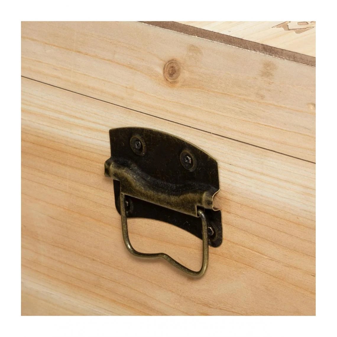 Atmosphera, Createur D'Interieur Set De 4 Malles De Rangement En Bois Sculpté 7 Atmosphera, Createur D'Interieur Set De 4 Malles De Rangement En Bois Sculpté – Image 5