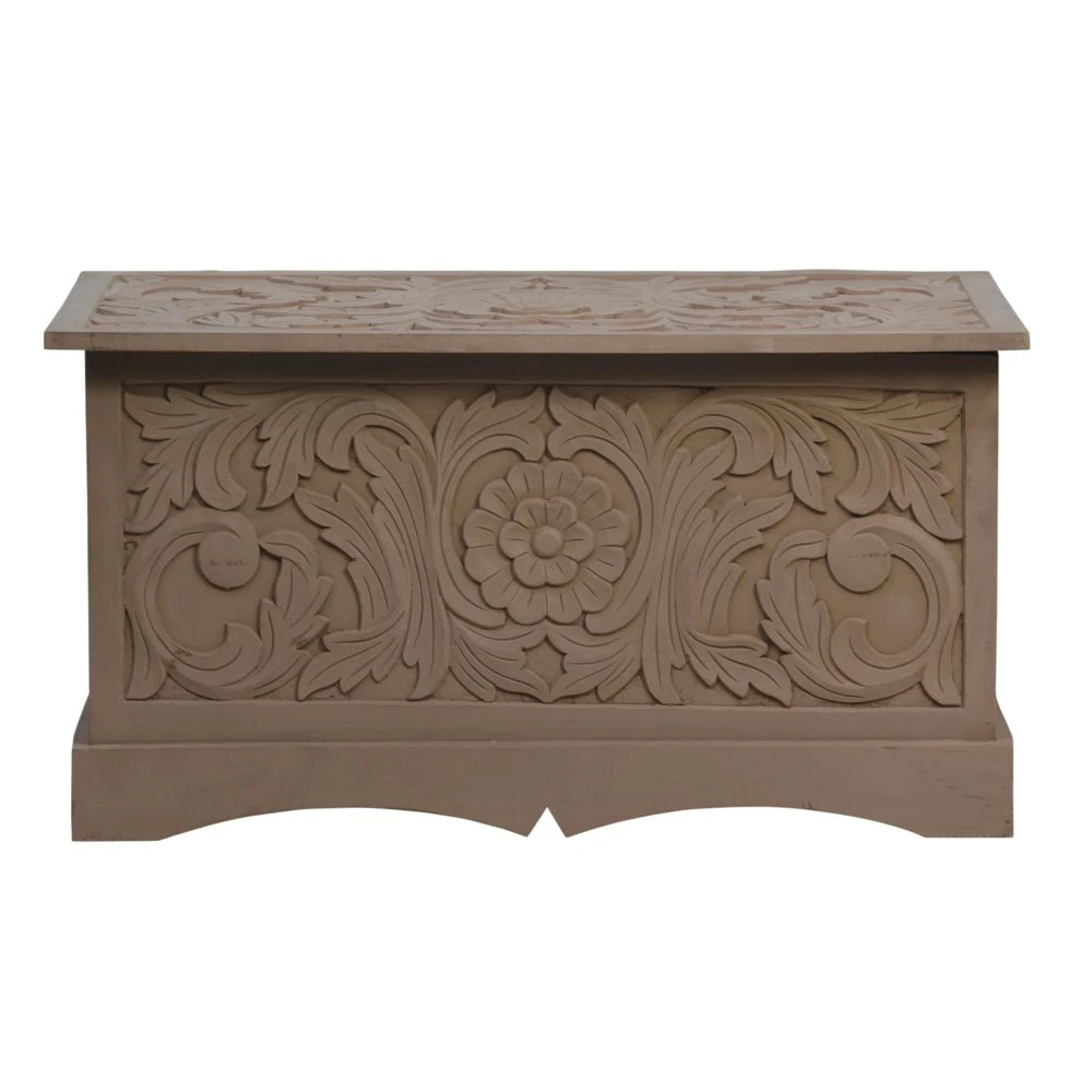 MENZZO Coffre De Rangement Tatara Marron 3 MENZZO Coffre De Rangement Tatara Marron