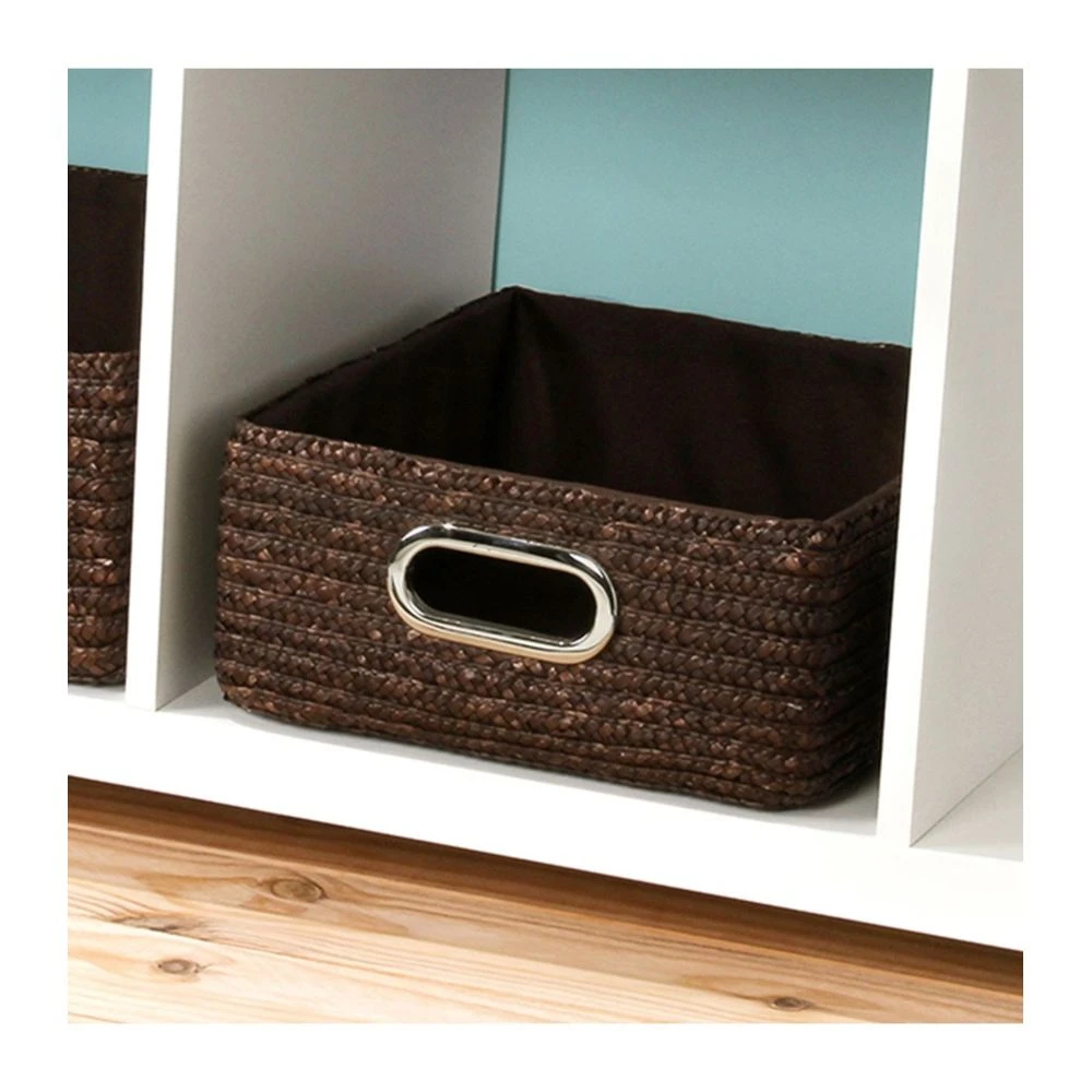 Casame Tiroir En Paille Tressé Chocolat - Grand Modèle 4 Casame Tiroir En Paille Tressé Chocolat - Grand Modèle – Image 2