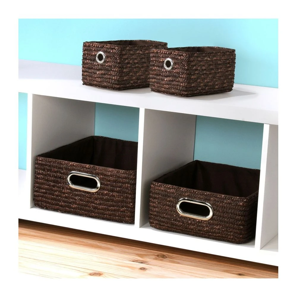 Casame Tiroir En Paille Tressé Chocolat - Grand Modèle 5 Casame Tiroir En Paille Tressé Chocolat - Grand Modèle – Image 3