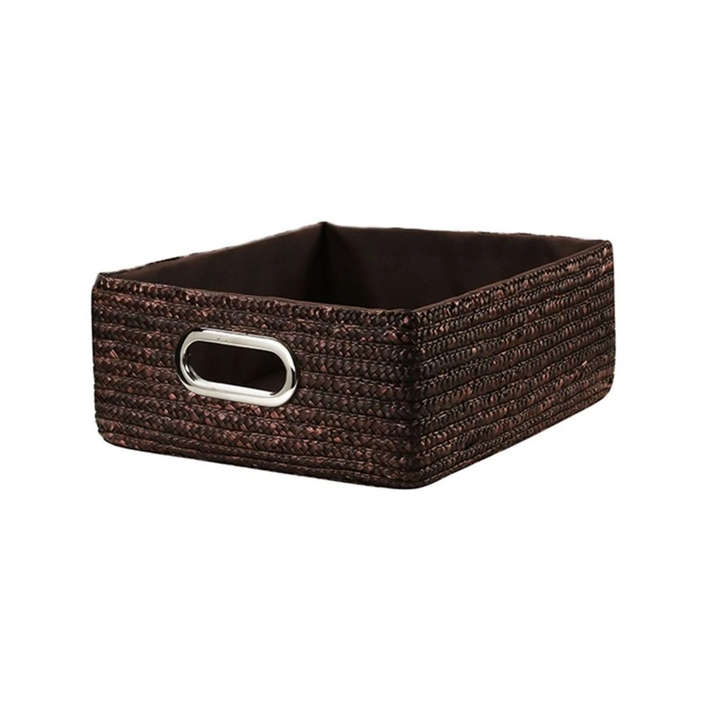 Casame Tiroir En Paille Tressé Chocolat - Grand Modèle 3 Casame Tiroir En Paille Tressé Chocolat - Grand Modèle