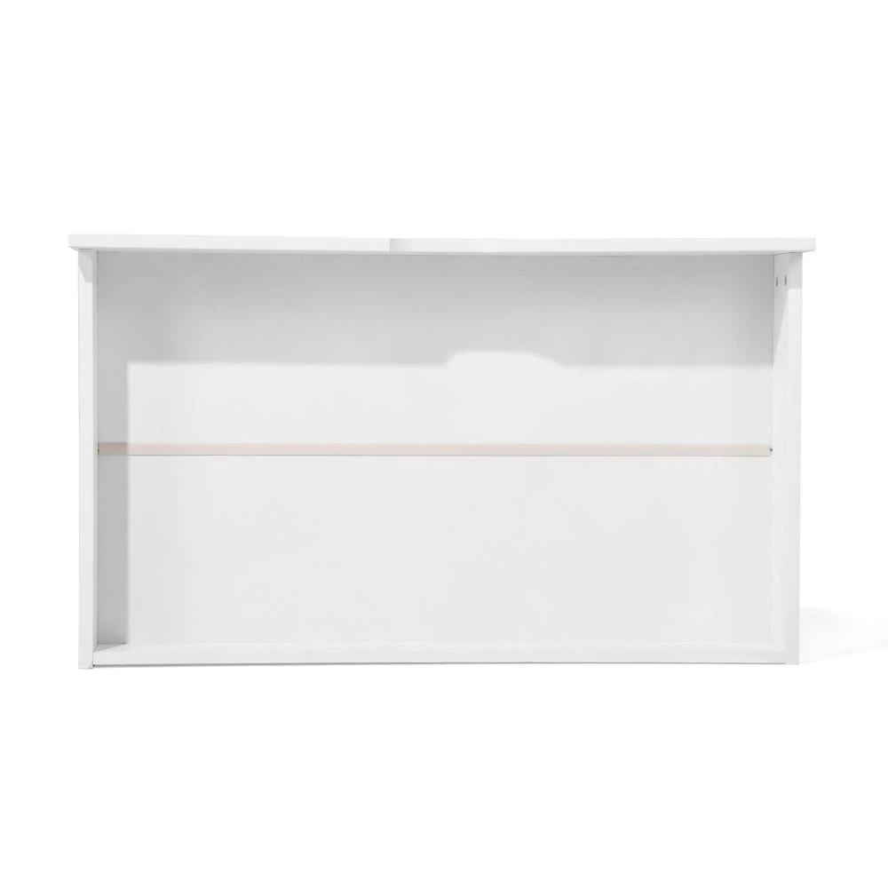 Beliani 2 Tiroirs Blancs En Bois RUMILLY - Blanc 6 Beliani 2 Tiroirs Blancs En Bois RUMILLY - Blanc – Image 4