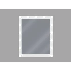 Beliani Miroir Blanc 40 X 50 Cm Avec LED ODENAS - Blanc 9 Beliani Miroir Blanc 40 X 50 Cm Avec LED ODENAS - Blanc -magasin Vente-unique undef src sa picid 756946 x 2560 type whitesh image