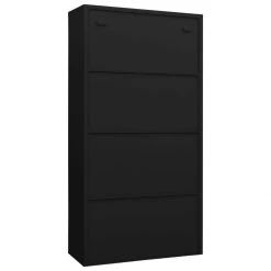 VidaXL Armoire à Casiers Noir 90x40x180 Cm Acier -magasin Vente-unique vidaxl armoire a casiers noir 90x40x180 cm acier 11944062 31639432 1140x1140
