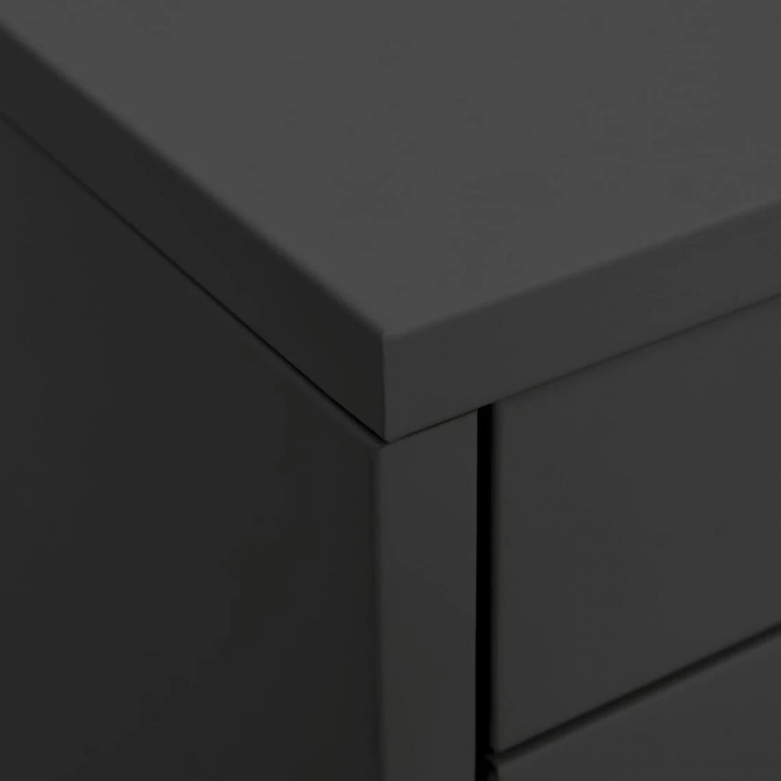 VidaXL Armoire De Bureau Anthracite 28x35x35 Cm Métal 5 VidaXL Armoire De Bureau Anthracite 28x35x35 Cm Métal – Image 3