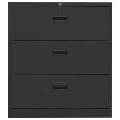 VidaXL Classeur Anthracite 90x46x103 Cm Acier 9 VidaXL Classeur Anthracite 90x46x103 Cm Acier -magasin Vente-unique vidaxl classeur anthracite 90x46x103 cm acier 12105966 32110992 1140x1140