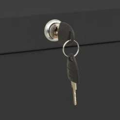 magasin Vente-unique -magasin Vente-unique vidaxl classeur anthracite 90x46x134 cm acier 11944090 31639566 1140x1140