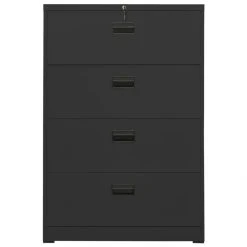 VidaXL Classeur Anthracite 90x46x134 Cm Acier -magasin Vente-unique vidaxl classeur anthracite 90x46x134 cm acier 11944090 31639568 1140x1140