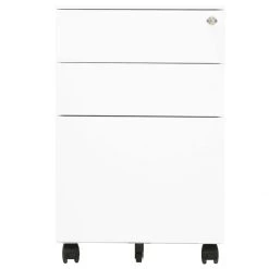 VidaXL Classeur Mobile Blanc 39x45x60 Cm Acier -magasin Vente-unique vidaxl classeur mobile blanc 39x45x60 cm acier 11944128 31639758 1140x1140
