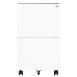 VidaXL Classeur Mobile Blanc 39x45x67 Cm Acier -magasin Vente-unique vidaxl classeur mobile blanc 39x45x67 cm acier 11944092 31639578 1140x1140