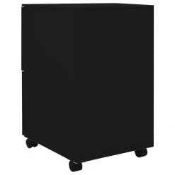 VidaXL Classeur Mobile Noir 39x45x67 Cm Acier -magasin Vente-unique vidaxl classeur mobile noir 39x45x67 cm acier 11944050 31639372 1140x1140