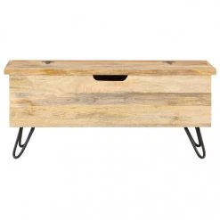 VidaXL Coffre 90x40x45 Cm Bois Solide De Manguier 10 VidaXL Coffre 90x40x45 Cm Bois Solide De Manguier -magasin Vente-unique vidaxl coffre 90x40x45 cm bois solide de manguier 8417933 21330969 1140x1140