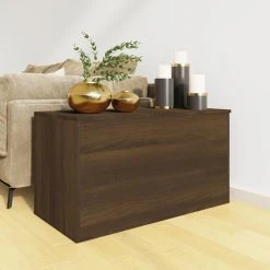 VidaXL Coffre De Rangement Chêne Marron 84x42x46 Cm Bois D'ingénieri... 9 VidaXL Coffre De Rangement Chêne Marron 84x42x46 Cm Bois D'ingénieri... -magasin Vente-unique vidaxl coffre de rangement chene marron 84x42x46 cm bois dingenierie 13449628 36796546 1140x1140