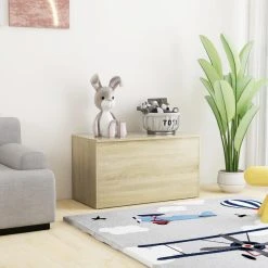 VidaXL Coffre De Rangement Chêne Sonoma 84x42x46 Cm Bois D'ingénieri... 10 VidaXL Coffre De Rangement Chêne Sonoma 84x42x46 Cm Bois D'ingénieri... -magasin Vente-unique vidaxl coffre de rangement chene sonoma 84x42x46 cm agglomere 11565256 30344572 1140x1140