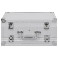 VidaXL Mallette Pour Arme à Feu Aluminium ABS Argenté -magasin Vente-unique vidaxl mallette pour arme a feu aluminium abs argente 11552412 30295042 1140x1140