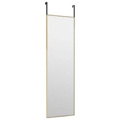 VidaXL Miroir De Porte Doré 30x100 Cm Verre Et Aluminium 8 VidaXL Miroir De Porte Doré 30x100 Cm Verre Et Aluminium -magasin Vente-unique vidaxl miroir de porte dore 30x100 cm verre et aluminium 13701290 37785496 1140x1140
