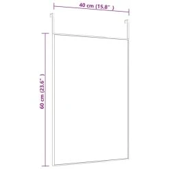 VidaXL Miroir De Porte Doré 40x60 Cm Verre Et Aluminium 9 VidaXL Miroir De Porte Doré 40x60 Cm Verre Et Aluminium -magasin Vente-unique vidaxl miroir de porte dore 40x60 cm verre et aluminium 13701320 37785620 1140x1140