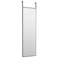 VidaXL Miroir De Porte Noir 30x100 Cm Verre Et Aluminium 8 VidaXL Miroir De Porte Noir 30x100 Cm Verre Et Aluminium -magasin Vente-unique vidaxl miroir de porte noir 30x100 cm verre et aluminium 13701286 37785480 1140x1140