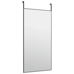 VidaXL Miroir De Porte Noir 50x100 Cm Verre Et Aluminium -magasin Vente-unique vidaxl miroir de porte noir 50x100 cm verre et aluminium 13701302 37785544 1140x1140