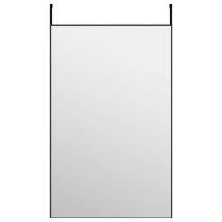 VidaXL Miroir De Porte Noir 50x80 Cm Verre Et Aluminium -magasin Vente-unique vidaxl miroir de porte noir 50x80 cm verre et aluminium 13701314 37785592 1140x1140
