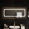 VidaXL Miroir De Salle De Bain à LED 100x40 Cm 2 VidaXL Miroir De Salle De Bain à LED 100x40 Cm -magasin Vente-unique vidaxl miroir de salle de bain a led 100x40 cm 14116178 39333188 1140x1140