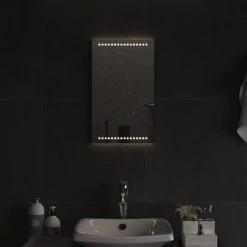VidaXL Miroir De Salle De Bain à LED 30x50 Cm -magasin Vente-unique vidaxl miroir de salle de bain a led 30x50 cm 14116444 39334234 1140x1140