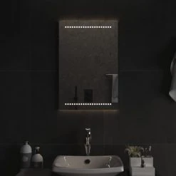 VidaXL Miroir De Salle De Bain à LED 40x60 Cm -magasin Vente-unique vidaxl miroir de salle de bain a led 40x60 cm 14113314 39320038 1140x1140