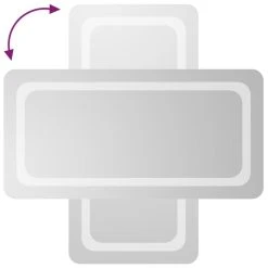 VidaXL Miroir De Salle De Bain à LED 40x80 Cm -magasin Vente-unique vidaxl miroir de salle de bain a led 40x80 cm 14116286 39333616 1140x1140