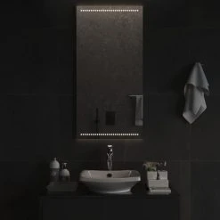 VidaXL Miroir De Salle De Bain à LED 50x100 Cm -magasin Vente-unique vidaxl miroir de salle de bain a led 50x100 cm 14116128 39333000 1140x1140